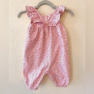 Floral Ruffles Romper- 6-12 months